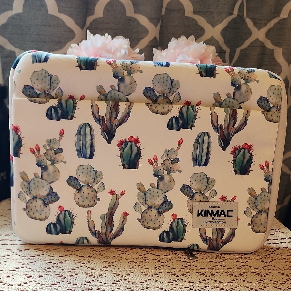 Kimac Cactus Print Laptop Sleeve